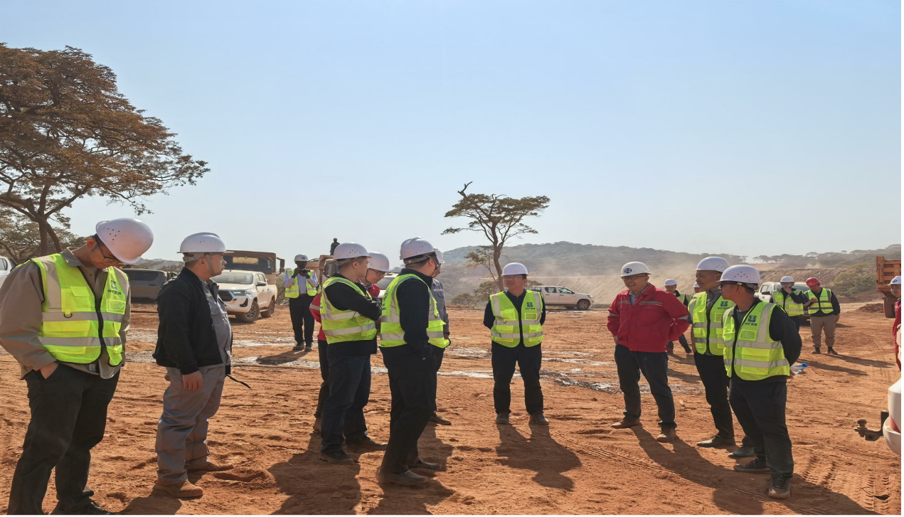 28圈体育集团董事长王平卫赴赞比亚 考察督导Kitumba铜矿项目建设